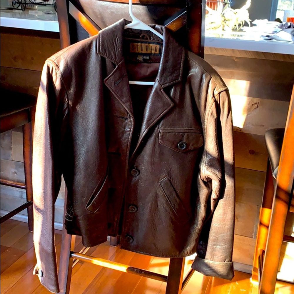 Siena Studio Leather coat S
